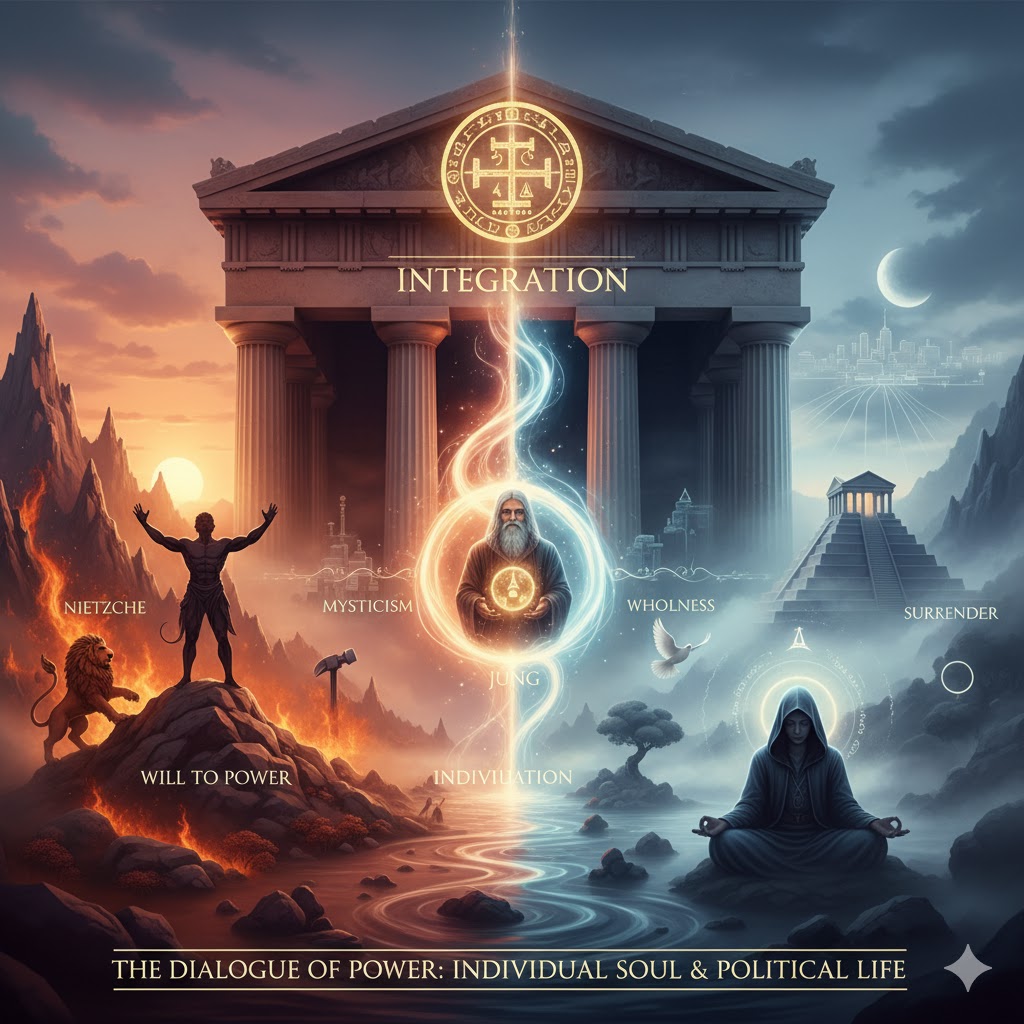 The Will, the Soul, and the City: Reconciling Nietzsche, Mysticism, and Plato through Jung